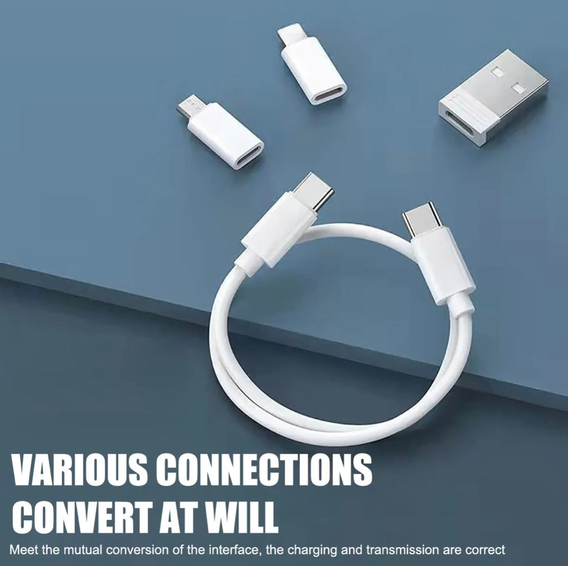 6 in 1 Multifunctional Data Cable Set